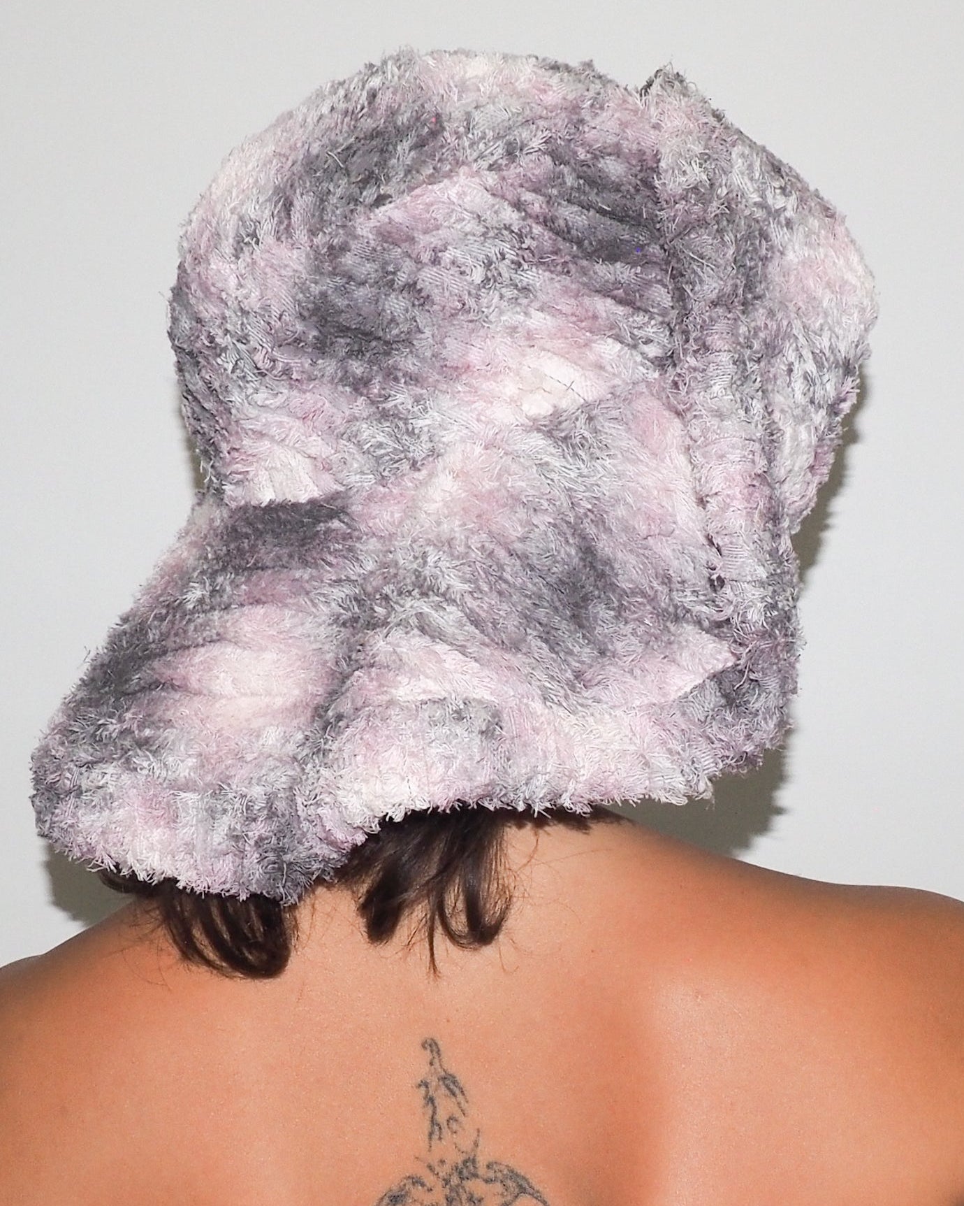 Collina Strada x Clyde Mala Hat in Lavender Plaid - CLYDE