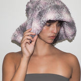 Collina Strada x Clyde Mala Hat in Lavender Plaid - CLYDE