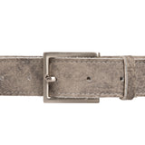 Solid Belt in Stone Leather - CLYDE