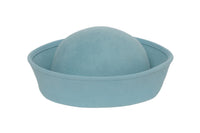 Crown Hat in Sky Blue Angora - CLYDE