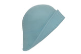 Crown Hat in Sky Blue Angora - CLYDE