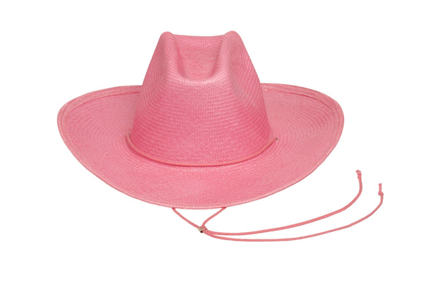 Cowboy Hat in Hot Pink - 1 left - CLYDE