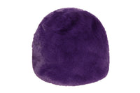Faux Fur Toque in Purple - 1 left - CLYDE