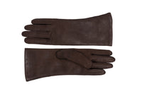 Raw Seam Classic Gloves in Distressed Mink - 2 left - CLYDE
