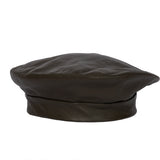 ÉTUDES x CLYDE Lambskin Beret in Army Green - CLYDE
