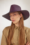 Caro Hat in Ube Toquilla Straw - CLYDE