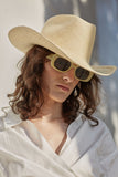 Cowboy Hat in Undyed Natural Toquilla Straw - CLYDE
