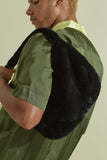 Creatura Bag in Black Faux Fur - 2 left - CLYDE