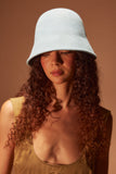 Crown Hat in Sky Blue Angora - 2 left - CLYDE