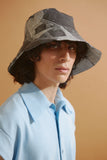 Ebi Bucket Hat in Denim Pocket Print - 2 left - CLYDE