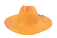 Cowboy Hat in Orange Panama Straw - 1 left - CLYDE