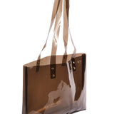 Mirage Tote in Smoke Vinyl - CLYDE