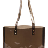 Mirage Tote in Smoke Vinyl - CLYDE