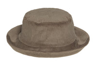 Ebi Bucket Hat in Taupe Corduroy - 4 left - CLYDE