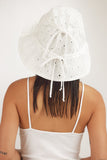 Moth Hat in White Flowers - 2 left - CLYDE