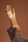 Moto Gloves in Taupe Green - CLYDE