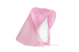 Rain Bonnet in Foggy Pink PVC - CLYDE